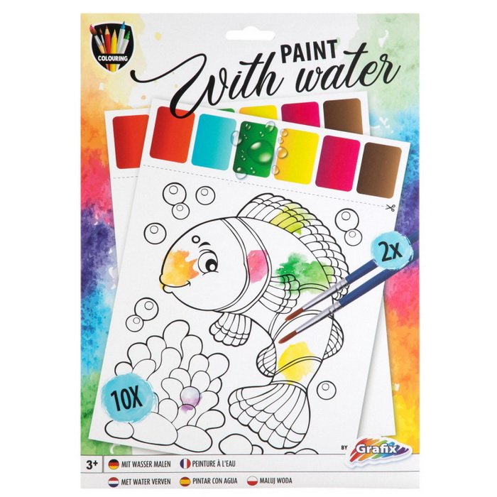 Grafix Maľovanie vodovými farbami, 10 obrázkov