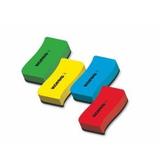 Kores magnetická stierka na tabule rôzne farby, 11 cm