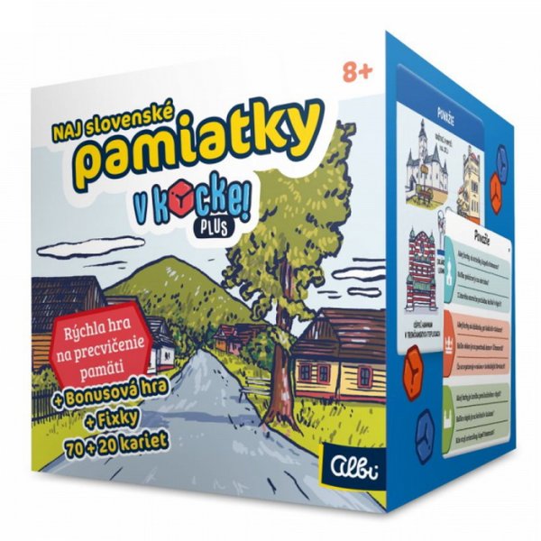 Albi Naj slovenské pamiatky v kocke Plus