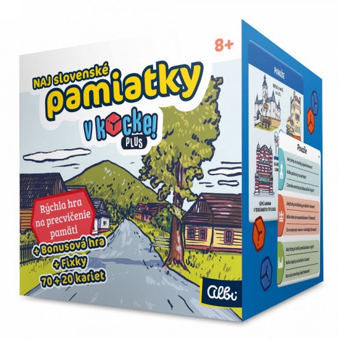 Albi Naj slovenské pamiatky v kocke Plus