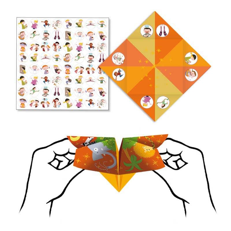 Djeco Origami - Nebo, peklo, raj - pre chlapcov