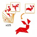 Djeco Tangram, 125 zadaní