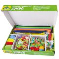 Lena Kufrík pre malých kutilov JUMBO zelený, 800 ks
