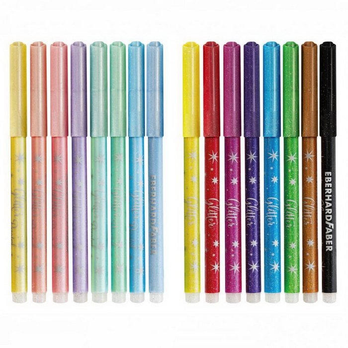 Eberhard Faber Fixky Glitter, 16 ks