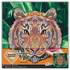 Grafix Diamantový obrázok Tiger, 30x30 cm