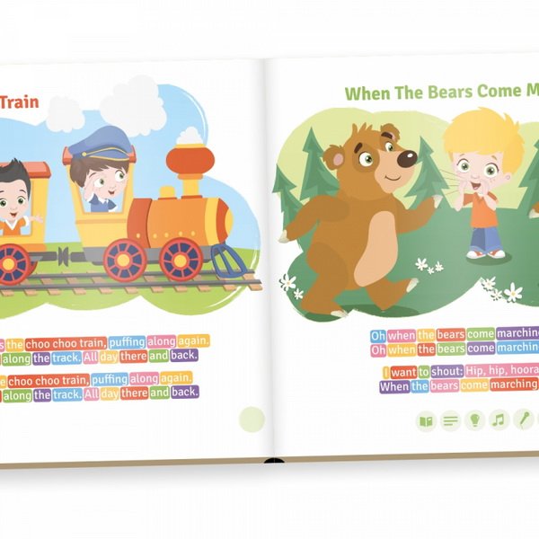 Kúzelné čítanie My English Song Book