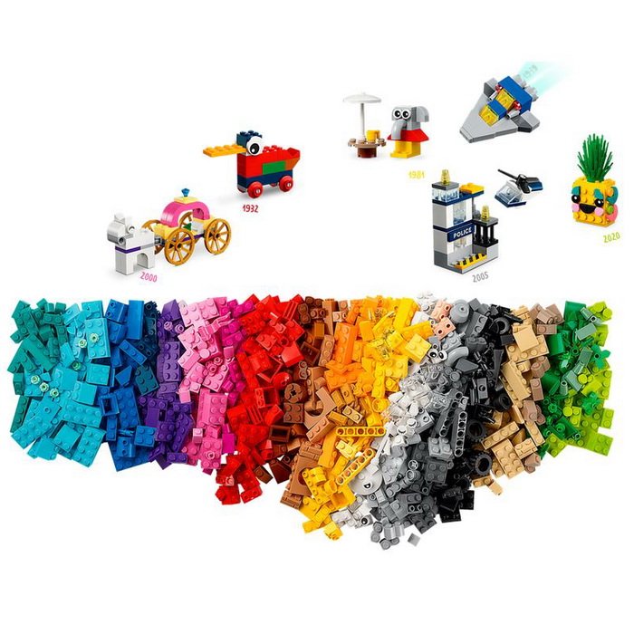 Lego Classic 11021 90 rokov hier, 1100 dielikov