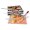 Melissa & Doug Drevený BBQ set, 20ks