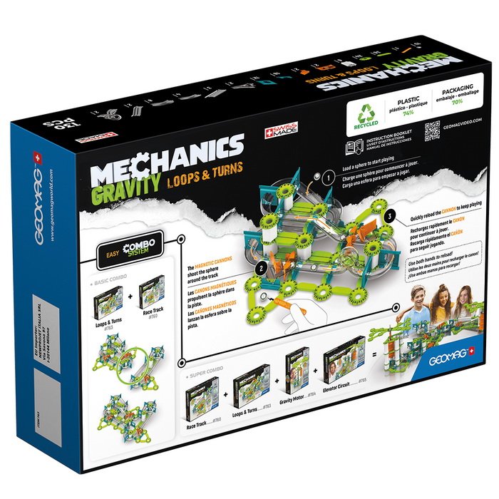 Geomag Mechanics Gravity Loops & Turns 130