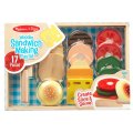 Melissa & Doug Drevená sada na výrobu sendvičov