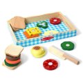 Melissa & Doug Drevená sada na výrobu sendvičov