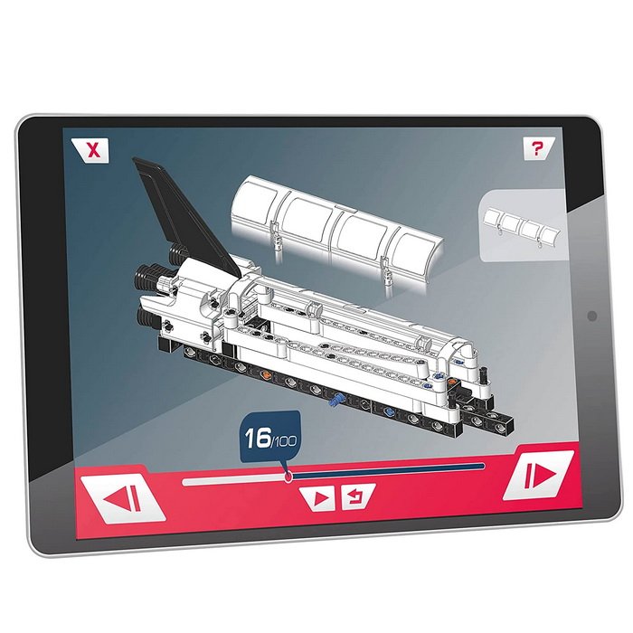 Clementoni Mechanické laboratórium Raketoplán NASA, 220 dielikov