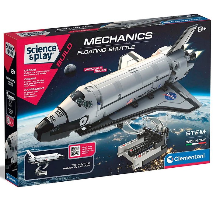 Clementoni Mechanické laboratórium Raketoplán NASA, 220 dielikov