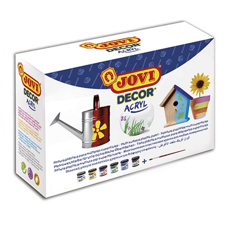 Jovi akrylová farba JoviDecor sada, 6x55ml