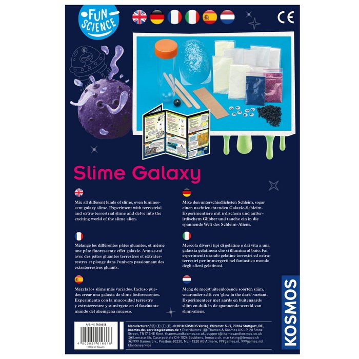 Kosmos Fun Science Slizká galaxia