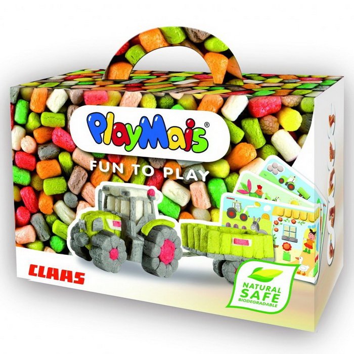 Playmais FUN TO PLAY Traktor Claas, 550 dielikov