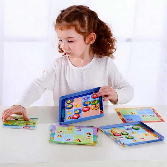 Tooky Toy Magnetické sudoku Zvieratká na farme