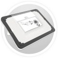 Buki Podsvietená LED podložka na kreslenie 3v1