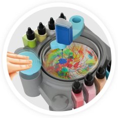 Buki Točiace výtvarné umenie Spin Art