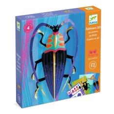 Djeco Papierový 3D hmyz - sada na lepenie