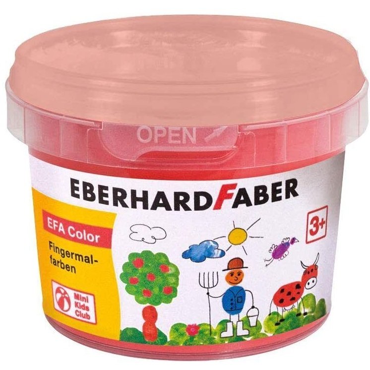 Eberhard Faber Prstové farby základné, 6 x 100 ml