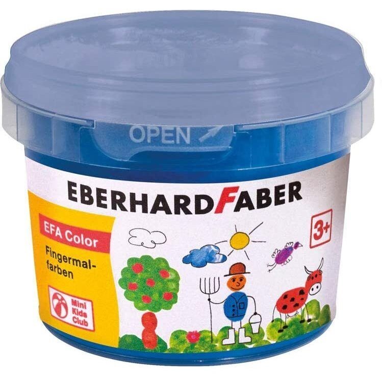 Eberhard Faber Prstové farby základné, 6 x 100 ml