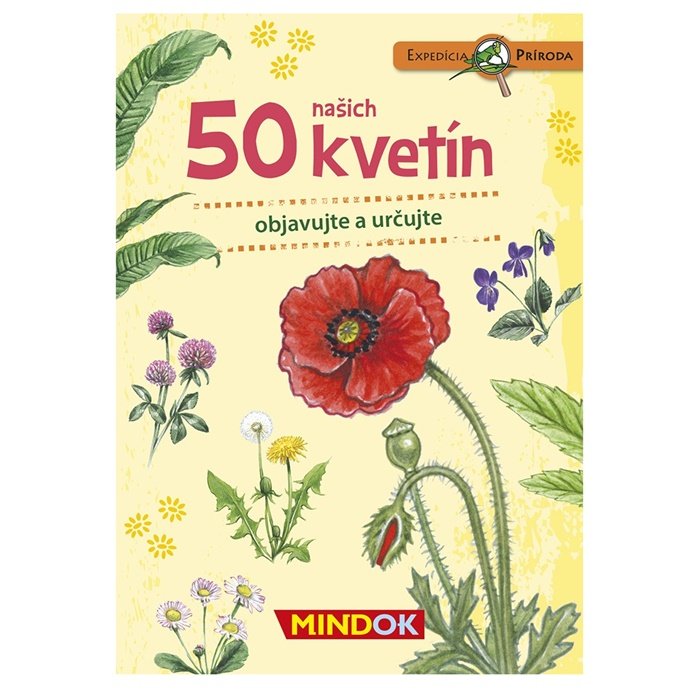 Mindok Expedícia príroda: 50 našich kvetín