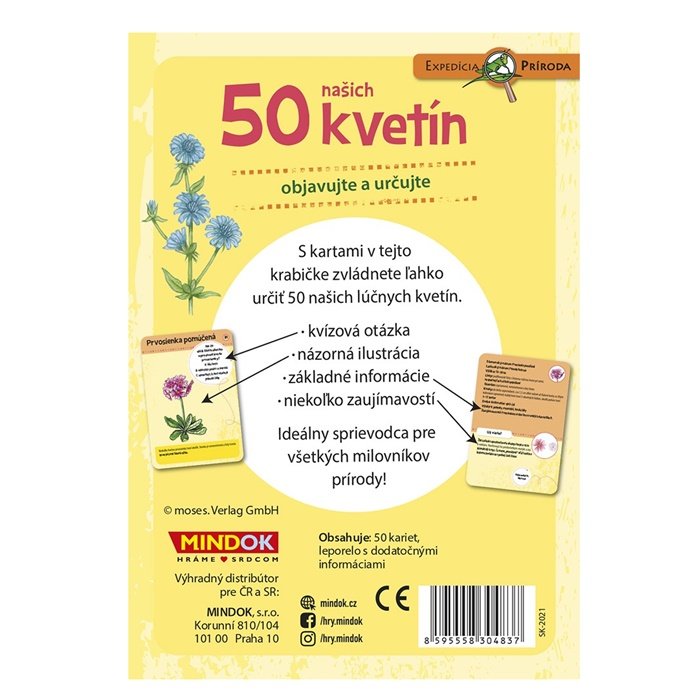 Mindok Expedícia príroda: 50 našich kvetín