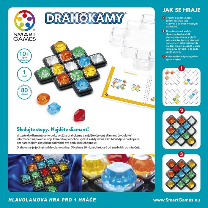 Smart Games Drahokamy, 80 rébusov