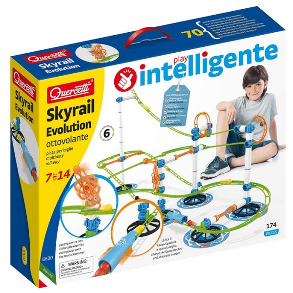 Quercetti Skyrail Evolution Ottovolante, 174 dielikov
