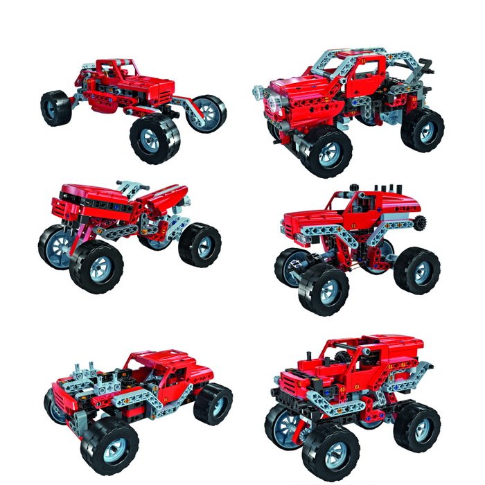 Clementoni Mechanické laboratórium Monster truck, 10 modelov