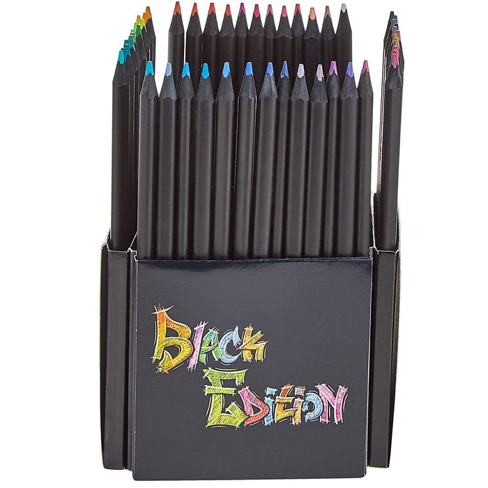 Faber Castell Pastelky Black Edition, 50 ks