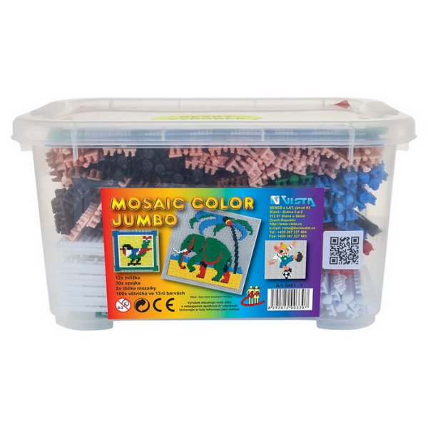Školská sada Vista Mosaic Color Jumbo, 4200 ks