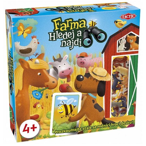 Tactic  Hľadaj a nájdi Farma - spoločenská hra