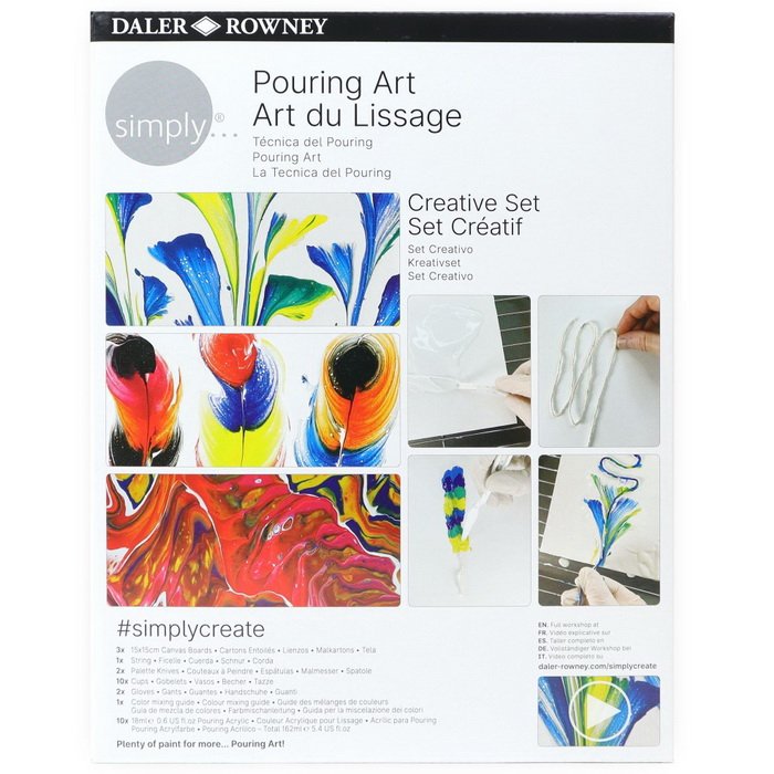 Daler-Rowney Kreatívny set - Pouring media
