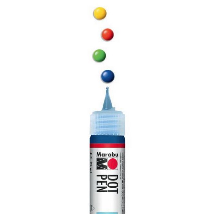 Marabu Kids DOT PEN - sada, 4x25ml