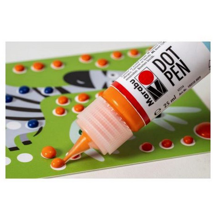 Marabu Kids DOT PEN - sada, 4x25ml
