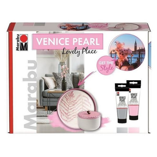 Marabu Farby Acryl VENICE PEARL, sada 2x100 ml