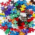 Školská sada Plus-Plus Mini Mix Edu, 3600 ks