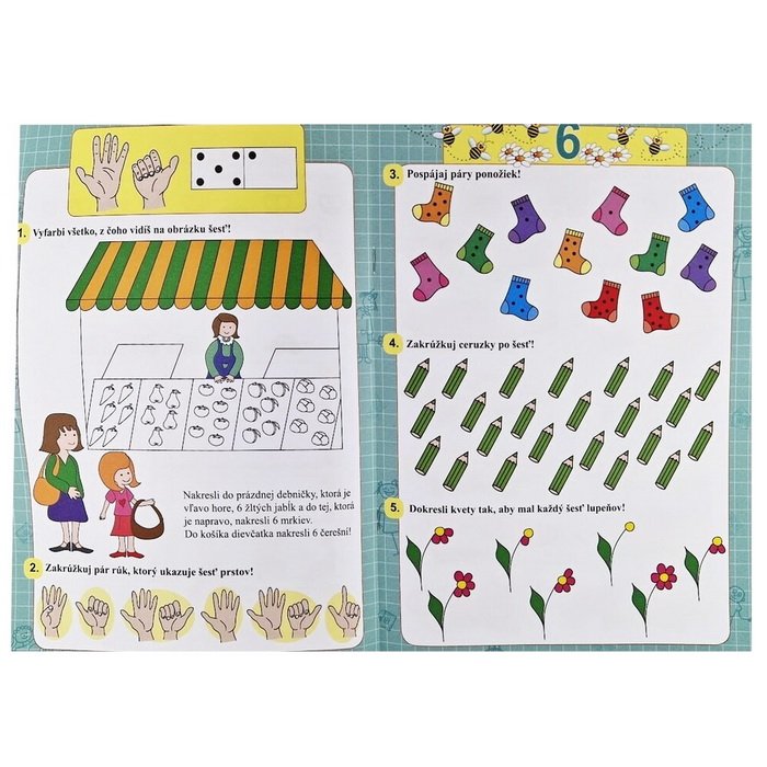 Počítaj s nami! Príprava na matematiku pre škôlkarov, 5+