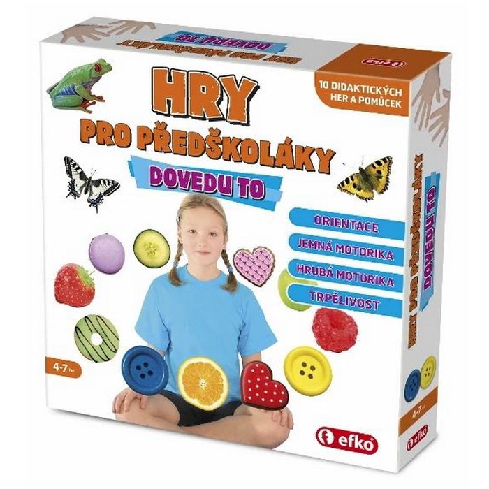 Efko Hry pre predškolákov - Dokážem to, 10 hier
