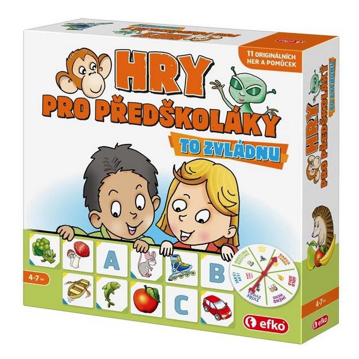 Efko Hry pre predškolákov - To zvládnem, 11 hier