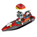 Lego City 60373 Hasičská záchranná loď a čln, 144 dielikov