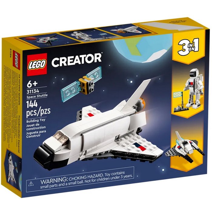 Lego Creator 31134 Raketoplán 3v1, 144 ks