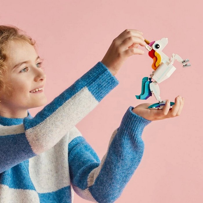 Lego Creator 31140 Kúzelný jednorožec 3v1, 145 ks