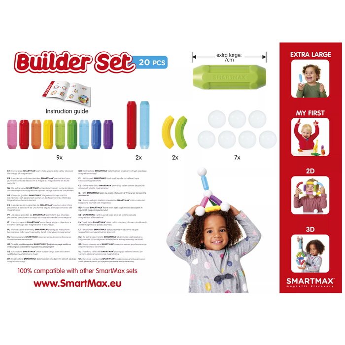 SmartMax Builder Set, 20 ks
