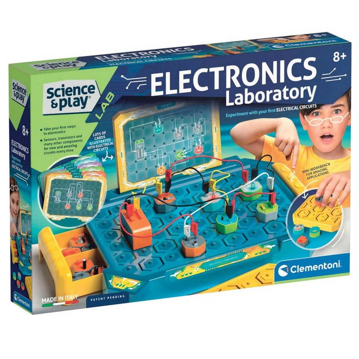 Clementoni Detské laboratórium Veľká elektronická sada