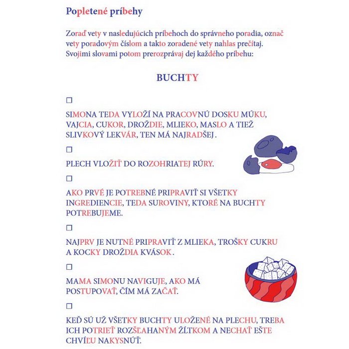 Edika Hry s textom (nielen) pre dyslektikov