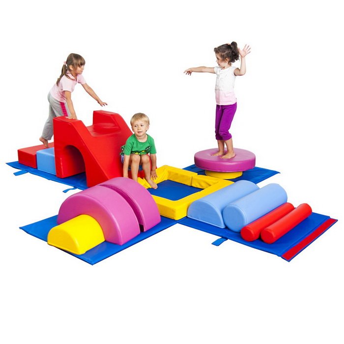 Gymnastická kocka GymBox pre batoľatá, 80 cm