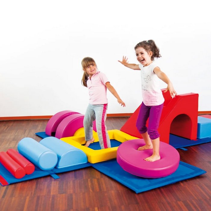 Gymnastická kocka GymBox pre batoľatá, 80 cm